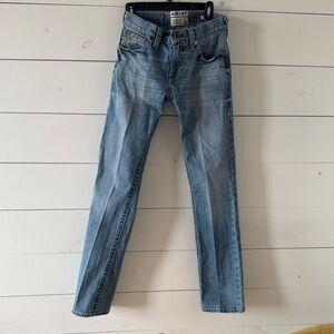 Ariat Men's Light Blue Straight Jeans